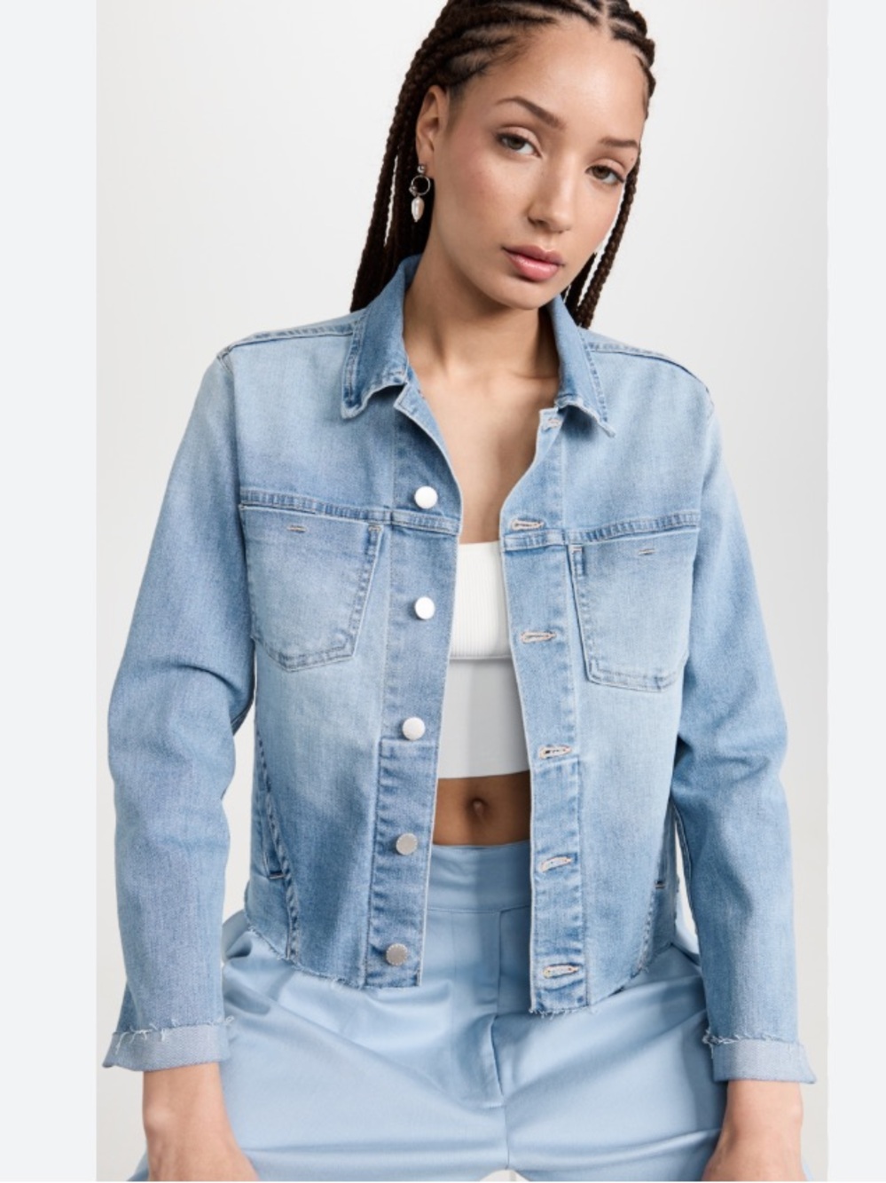 Y2K  Paris Blues Denim Jacket